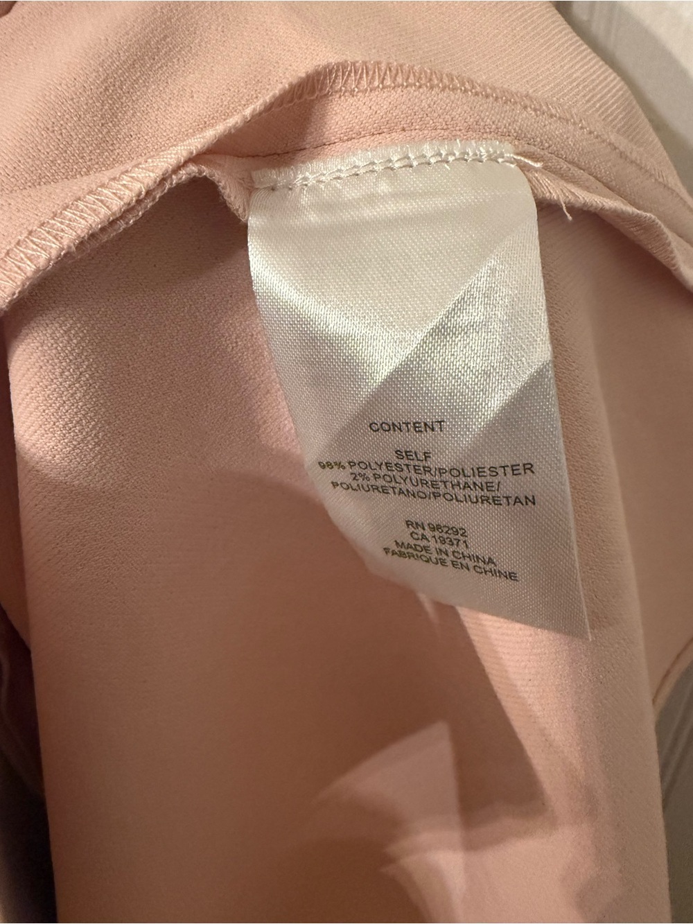 Tibi Chalky Drape Pleat Neck Shift Dress 4 Blush Pink - Picture 4 of 9